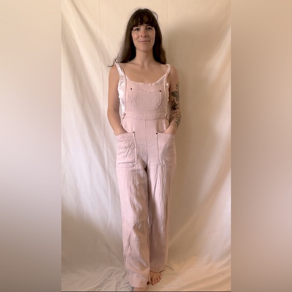 Urban Outfitters Pink xs coveralls - Picture 1 of 3